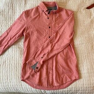 Red Topman Collared Shirt Oxfordshirt